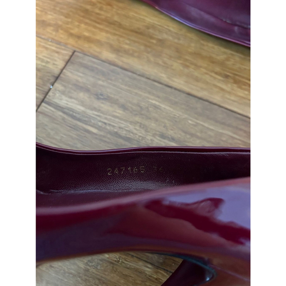 Gucci Vernice Crystal Cherry Gloss Size 36 - Picture 8 of 10